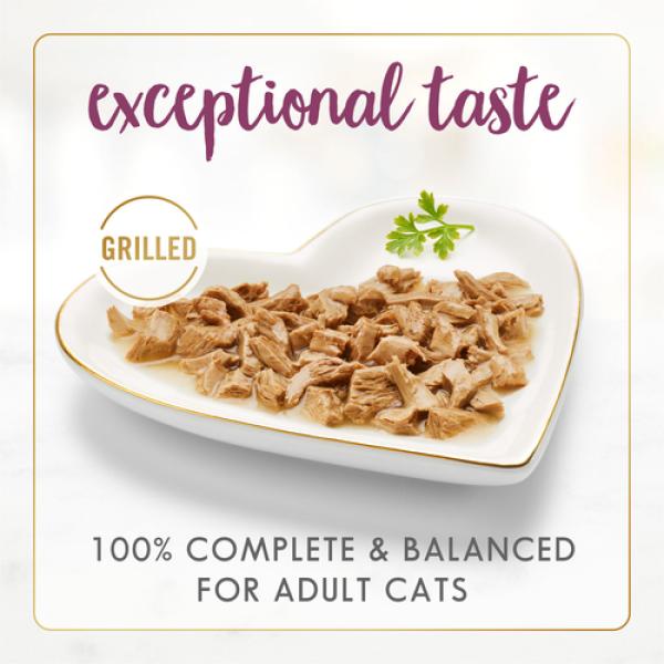 Fancy Feast Wet Cat Food Grilled Chicken Feast in Gravy 85 g