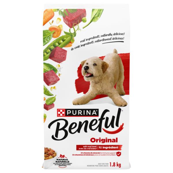 Beneful Dry Dog Food Original Real Beef 1.8 kg