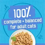 Friskies Shredded Ocean Whitefish & Tuna, Wet Cat Food 156g, 156 g