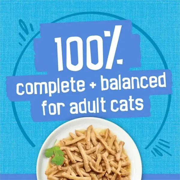 Friskies Shredded Ocean Whitefish & Tuna, Wet Cat Food 156g, 156 g