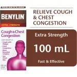 Benylin Extra Strength Cough & Chest Congestion Syrup, Relieves Cough & Chest Congestion symptoms, 100 mL