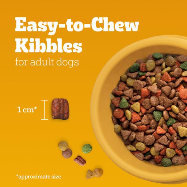 Pedigree Vitality+ Adult Dry Dog Food Roasted Chicken & Vegetable 2 kg