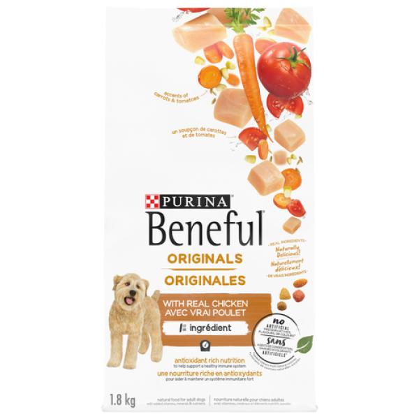 Beneful Originals Dry Dog Food Real Chicken 1.8 kg