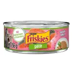 Friskies Pate Salmon Dinner, Wet Cat Food 156g, 156 g