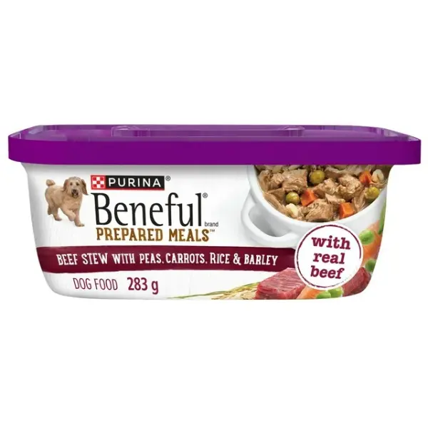 Beneful Prepared Meals Beef Stew Flavour, Wet Dog Food 283 g, 283 g