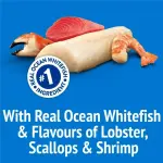 Friskies Party Mix Ocean Crunch, Cat Treats 170g, 170 g