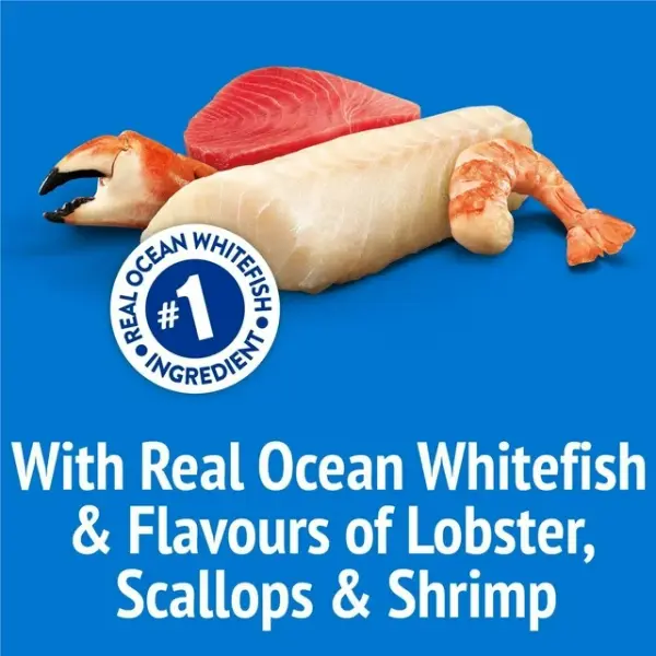 Friskies Party Mix Ocean Crunch, Cat Treats 170g, 170 g