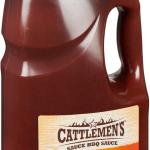 Cattlemen's Memphis Sweet BBQ Sauce, 3.78 L - Sweet Memphis Barbeque Sauce, Best on Wings, Ribs, Burgers and More
