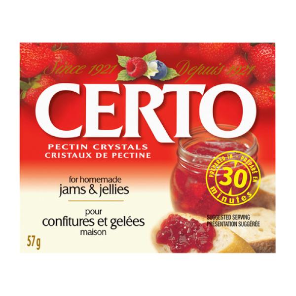Certo Pectin Crystals Original 57 g