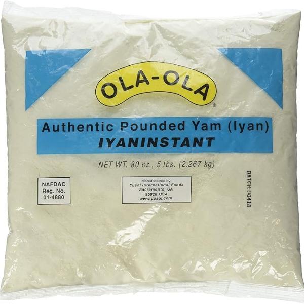 Ola Ola Pounded Yam Flour 5Lbs