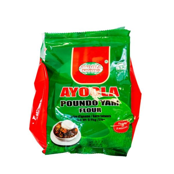 Ayoola Poundo Yam Flour 2Lbs