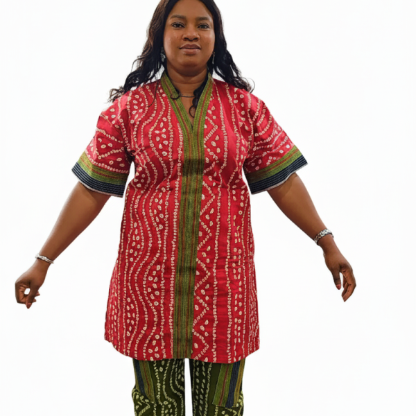 Ankara Top and Pant 2pcs Set