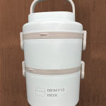 Bento Lunch Box, high quality stainless steel, two layers, thermal food container for office workers