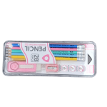 Premium Writing Pencils 2B | Pre-Sharpened | with sharpener and adjustable eraser | 10 pcs