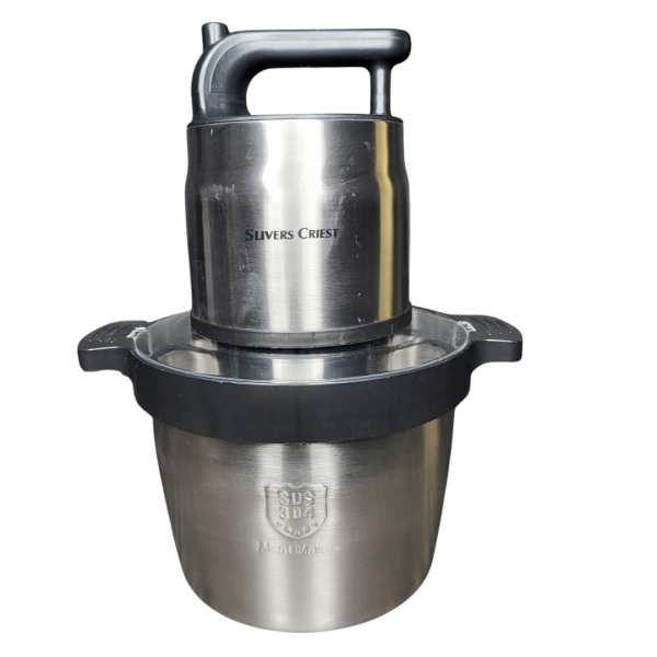 Stainless Steel Electric Meat Grinder 6L Capacity | 2 speed modes | 6 blades | 1000W power