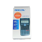 82Ms-A Scientific Calculator, Battery-Powered with 2-Line Display