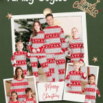 Family Matching Christmas Pajamas Set,  Holiday Sleepwear