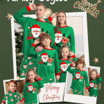 Family Matching Christmas Pajamas Set,  Holiday Sleepwear