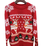 Toddler Christmas Sweater Boy Girl Knitted Sweatshirt Pullover Tops Xmas Holiday Long Sleeve Fall Winter Outfits