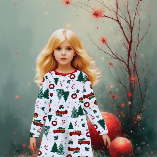 Toddler Christmas Sweater Girl Knitted Sweatshirt Pullover Tops Xmas Holiday Long Sleeve Fall Winter Outfits