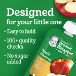 Gerber Organic Puree - Apple Baby Food 128 ml