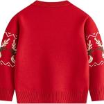 Christmas Sweater Men Women Knitted Sweatshirt Pullover Tops Xmas Holiday Long Sleeve Fall Winter Outfits