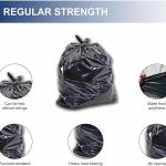 Spartano Black Garbage Bags 26 x 36 Inch (250 Count), Regular Kitchen Garbage Bag for Waste Bin, Multipurpose Trash Bags for Home & Office
