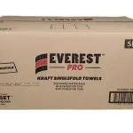Everest Pro - Paper Hand Towel - Single Fold - Kraft - SF4000K